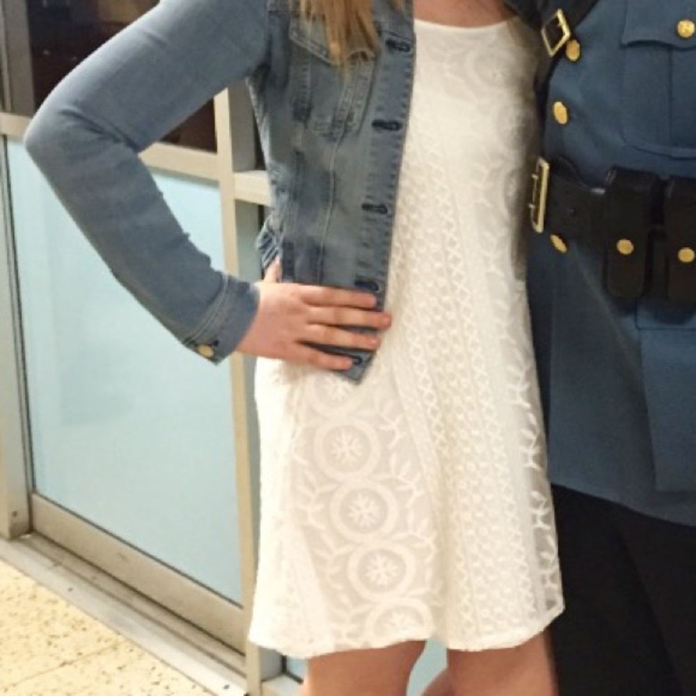 WHITE LACE SUNDRESS - Picture 4 of 4
